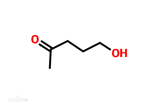 5-羥基-2-戊酮結構式